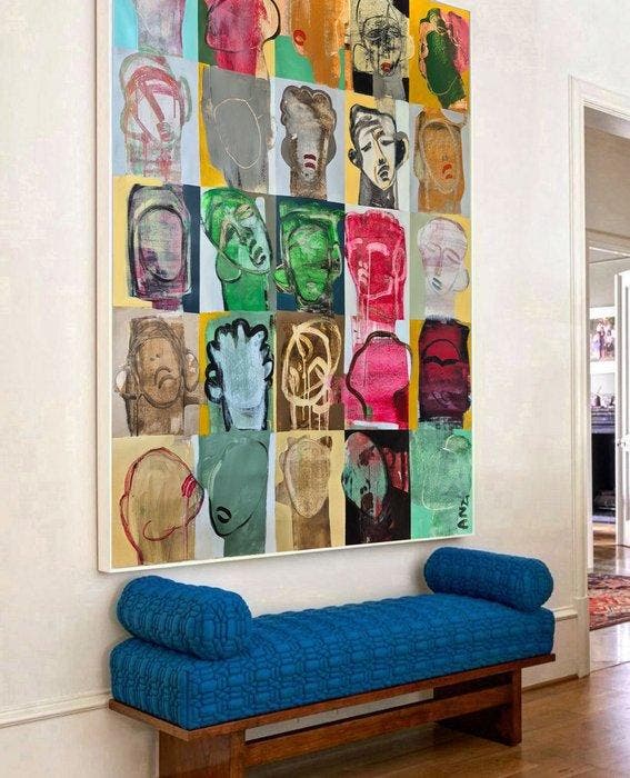 Kariko Ono - Heroes 42, Antiek en Kunst, Kunst | Schilderijen | Modern