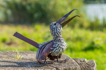 Figuur - Neushoornvogel - Metaal