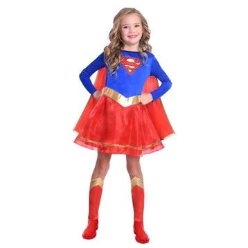 Supergirl Kostuum Kind, Verzenden, Nieuw