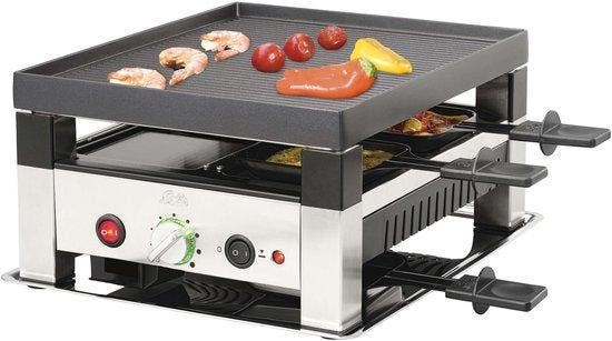 2dekans | Solis Raclette & Pizza Grill - Gourmetstel 4, Maison & Meubles, Cuisine | Casseroles & Poêles, Enlèvement ou Envoi