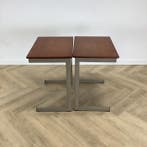 Complete set van 8 stuks schooltafels (hxbxd) 76x70x50 cm,