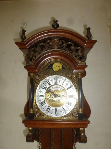 Horloge Sallander - - Acajou - 1950-1960