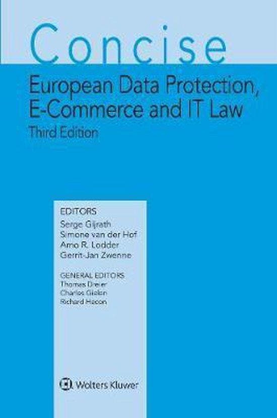 Concise European Data Protection, E-Commerce and IT Law, Boeken, Taal | Engels, Zo goed als nieuw, Verzenden