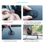 Auto Ventilator - 2 Bevestigingsmethodes -  Flexibele Auto, Verzenden, Nieuw