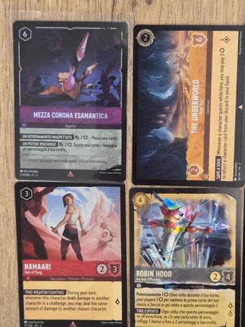 Disney - 17 Card - Disney Lorcana
