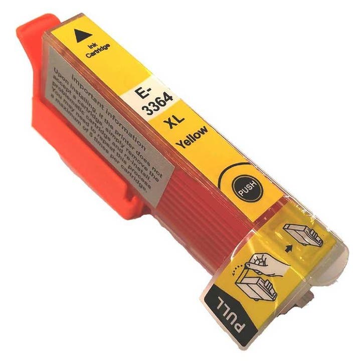 Huis-Merk  EPSON 33XL T3364 Geel 15,5ml 247Print, Computers en Software, Printerbenodigdheden, Nieuw, Verzenden