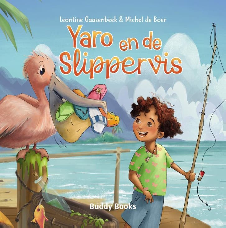 Yaro en de slippervis 9789087820978 Leontine Gaasenbeek, Boeken, Kinderboeken | Kleuters, Gelezen, Verzenden