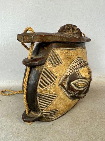 African Kuba Tukula box - Congo (Zonder minimumprijs)
