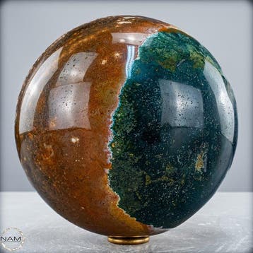 Grote natuurlijke zeer artistieke Ocean Jasper - Agaat