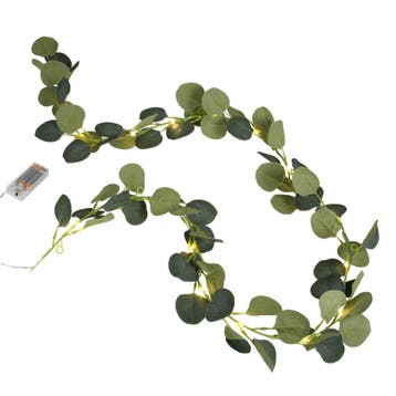 Bloemen Slinger Met Licht 2m, Verzenden, Nieuw