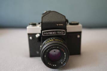 Kiev 60 TTL 6x6 Medium Format SLR – MC Volna-3 80mm f/2.8, Audio, Tv en Foto, Nieuw