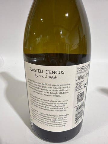 2022 Castell dEncus, Taleia - Costers del Segre - 4 Flessen, Verzamelen, Nieuw