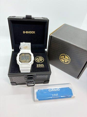 Casio - G-SHOCK 25th Anniversary Rising White New Unworn, Nieuw