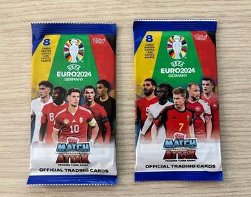 Euro 2024 Topps match attax - 100 Booster pack - Presque, Nieuw