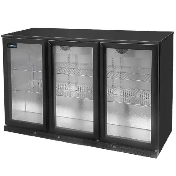 Barkoelkast | 300L | Zwart | +2°C/+10°C | Statisch +, Zakelijke goederen, Horeca | Keukenapparatuur, Nieuw in verpakking, Verzenden