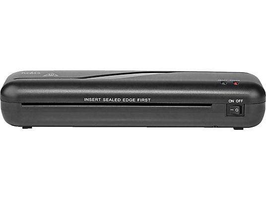 Nedis Lamineermachine A4 230 mm/min 125 micron Zwart, Zakelijke goederen, Kantoor en Winkelinrichting | Kantoormeubilair en Inrichting