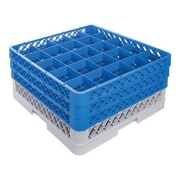 Bekerglazenkorf 3x CR 25 | Ø9x20(h)cm | 50x50x22(h)cm, Verzenden