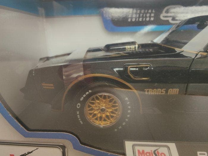 Maisto 1:18 - Model sportwagen - Pontiac Firebird Trans Am, Hobby & Loisirs créatifs, Voitures miniatures | 1:5 à 1:12