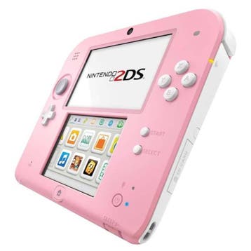 Nintendo 2DS Wit/Roze (Nette Staat) (3DS Spelcomputers), Consoles de jeu & Jeux vidéo, Consoles de jeu | Nintendo 2DS & 3DS, Ophalen of Verzenden