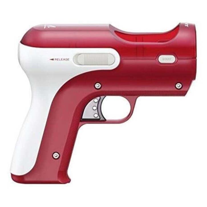Move Gun Attachment Rood in Doos (PS3 Accessoires), Games en Spelcomputers, Spelcomputers | Sony PlayStation 3, Zo goed als nieuw