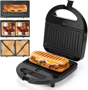 Tosti apparaat - Tosti ijzer - Contactgrill - Grill apparaat, Elektronische apparatuur, Verzenden, Nieuw