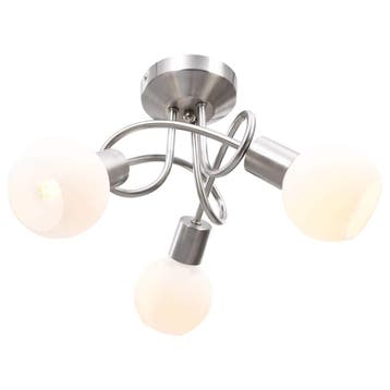 vidaXL Plafondlamp met keramieken bolvormige kappen voor, Huis en Inrichting, Verzenden, Nieuw