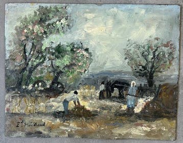 Fernand Maillaud (1862-1948) - Scène champêtre, Antiquités & Art