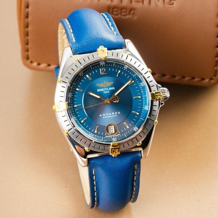 Breitling - Antares Blue Dial Serie Speciale - B14948 -, Bijoux, Sacs & Beauté, Montres | Hommes