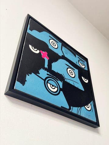 IABO - I want to be an artist (Hirst, Basquiat, Blek Le