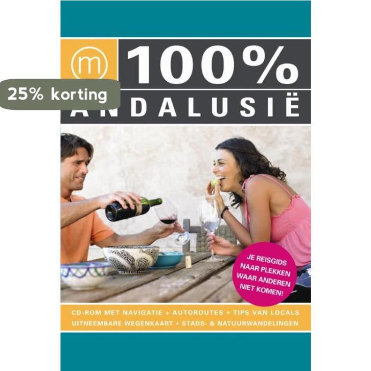 100% Andalusië / 100% regiogidsen 9789057675997 Frens Witte, Boeken, Reisgidsen, Zo goed als nieuw, Verzenden