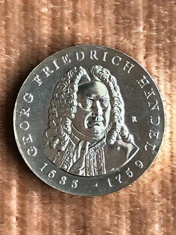 Duitsland, Democratische Republiek 20 Mark 1984 A – Georg