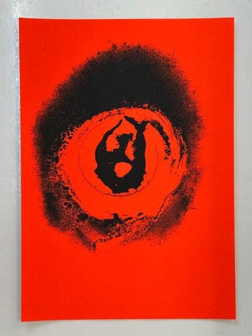 Otto Piene (1928-2014) - Red my Love, Antiek en Kunst