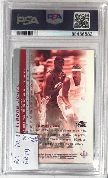 2003 Upper Deck Phenomenal Beginning LeBron James 9 Première
