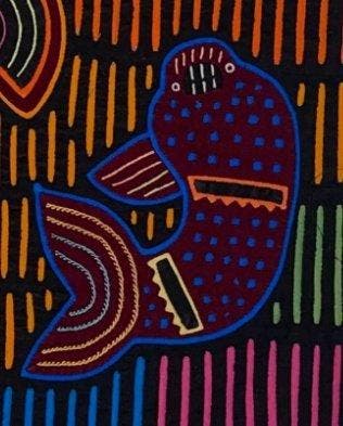 Broderie - DELFIN - Kuna - Mola - Panama (Sans prix de