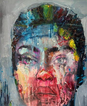 Frank Elia Gonzalez Martinez - “ADENTRO” (XL) 76x90 óleo