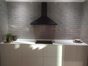 Wandtegel Equipe Cerámica Alchimia Grijs Glans 7,5x30, Nieuw, 20 tot 40 cm, 10 m² of meer, Wandtegels