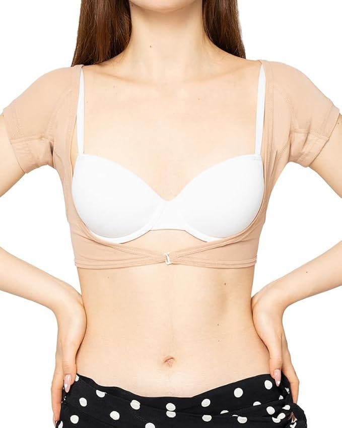 2dekans | Fibershirts Anti Zweet Top - Huidskleur - Vrouw -, Kleding | Dames, Ondergoed en Lingerie, Ophalen of Verzenden