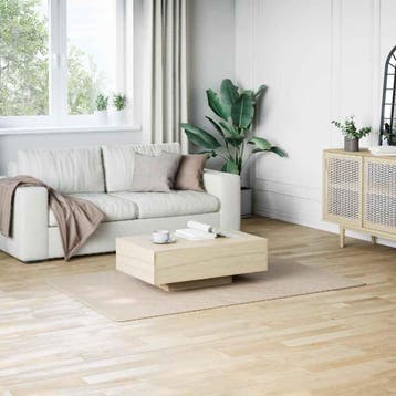 vidaXL Vloerkleed shaggy beige 120x183 cm polyester, Verzenden, Nieuw