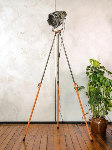 Fargo - Theaterlamp - Aluminium, Metaal, Glas - Vloerlamp,