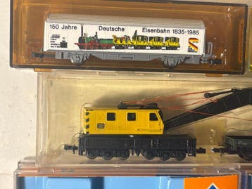 Roco, Minitrix N - Wagon de marchandises pour trains, Hobby en Vrije tijd, Modeltreinen | N-Spoor, Nieuw