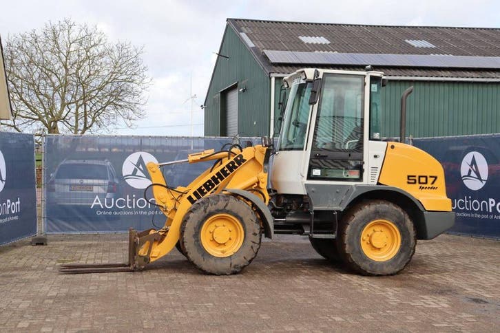 Veiling: Wiellader Liebherr L507 Speeder Diesel 2011, Articles professionnels, Machines & Construction | Grues & Excavatrices