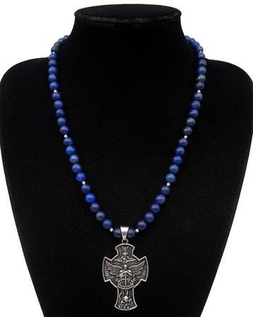 Lapis lazuli - Ketting van de Prins der Engelen,