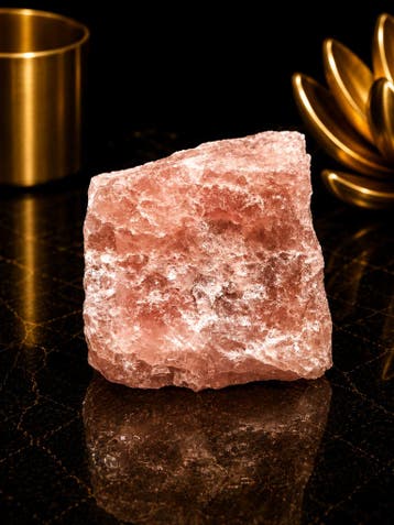 Natural Rough Strawberry Quartz Crystal – 4 x 3 cm – Collect, Bijoux, Sacs & Beauté, Accessoires Autre, Verzenden