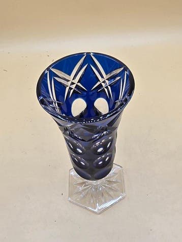 Val Saint Lambert - Vase - Cristal, Antiquités & Art