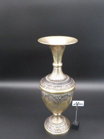 Vaas - .800 zilver - Antieke amforen, Antiek en Kunst