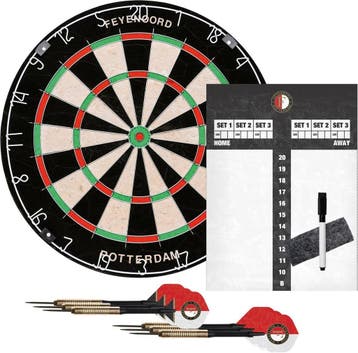 Feyenoord Dartbord Startpakket (Dart Bord), Ophalen of Verzenden, Dartbord
