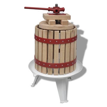 vidaXL Fruit- en wijnpers 12L, Hobby en Vrije tijd, Verzenden, Nieuw