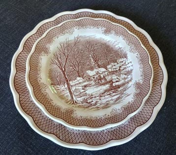 Fontebasso - Tafelservies (36) - England - Keramiek -
