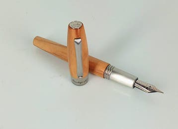 Montegrappa - Fortuna Heartwood Olive - Vulpen, Nieuw