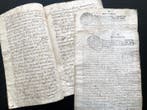Manuscrito - Año 1722 y 1777. Real provisión para salida de, Verzamelen, Nieuw